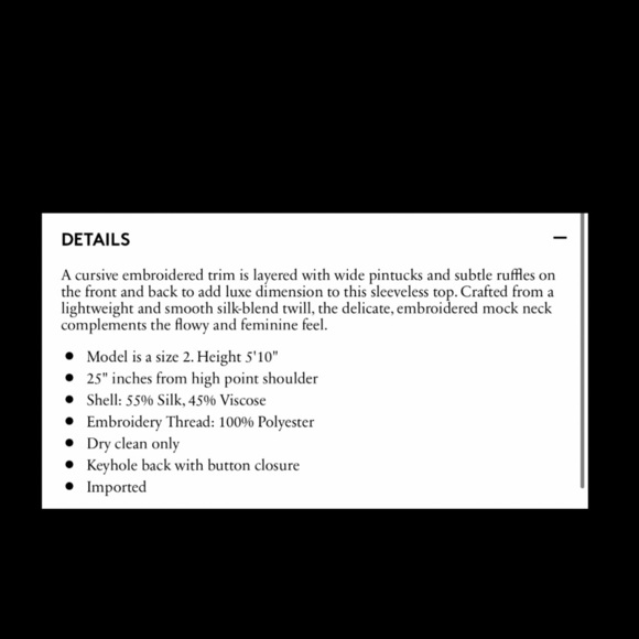 Rebecca Taylor Embroidered Blouse. - Picture 7 of 7